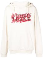 Maison Margiela Calendar Printed Hoodie - Nude & Neutrals