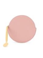 Roksanda Round Leather Pouch - Pink & Purple
