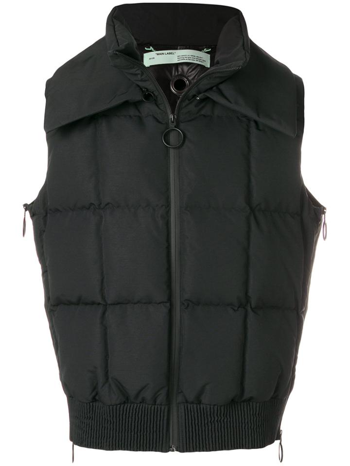 Off-white Firetape Padded Vest - Black