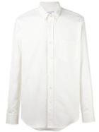 Ami Alexandre Mattiussi Chest Pocket Shirt, Men's, Size: 42, Nude/neutrals, Cotton