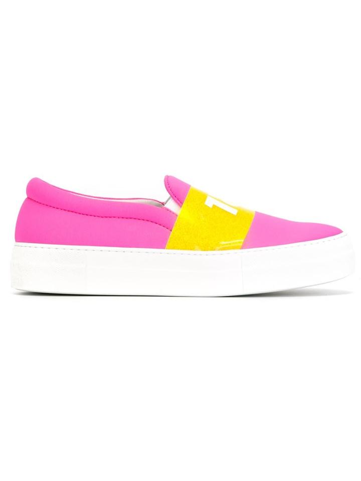 Joshua Sanders Bad Girl Slip-on Sneakers