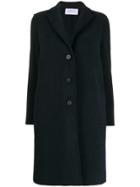 Harrys Of London Single-breasted Regular-fit Coat - Blue
