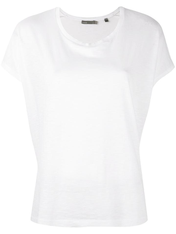 Vince - Loose Fit T-shirt - Women - Cotton - Xs, Women's, White, Cotton