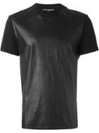 Neil Barrett Contrast Panel T-shirt, Men's, Size: Medium, Black, Cotton