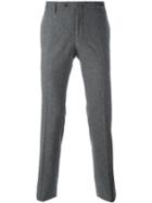 Pt01 Slim Tailored Trousers, Men's, Size: 52, Grey, Virgin Wool/spandex/elastane