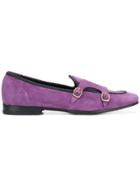 Leqarant Delicate Monk Shoes - Pink & Purple