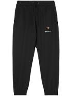 Burberry Graphic Logo Track Trousers - Black