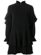 Jovonna Izzah Ruffled Dress - Black