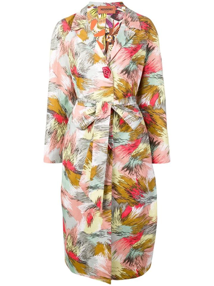 Missoni Printed Shirt Dress - Pink