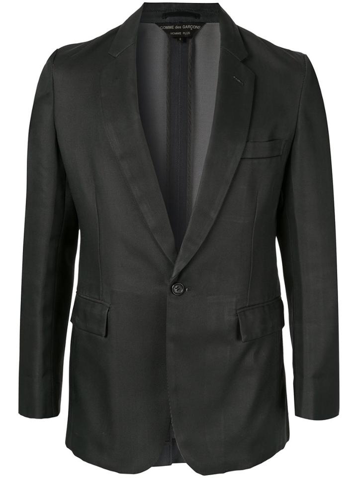 Comme Des Garçons Pre-owned Coated Sharp Jacket - Grey