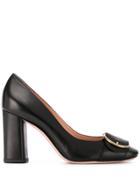Bally Claire Chunky Heel Pumps - Black