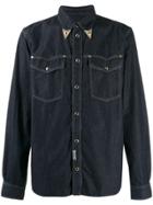 Versace Jeans Couture Double Pocket Shirt - Blue