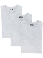 Dsquared2 Pack Of 3 T-shirts - Grey