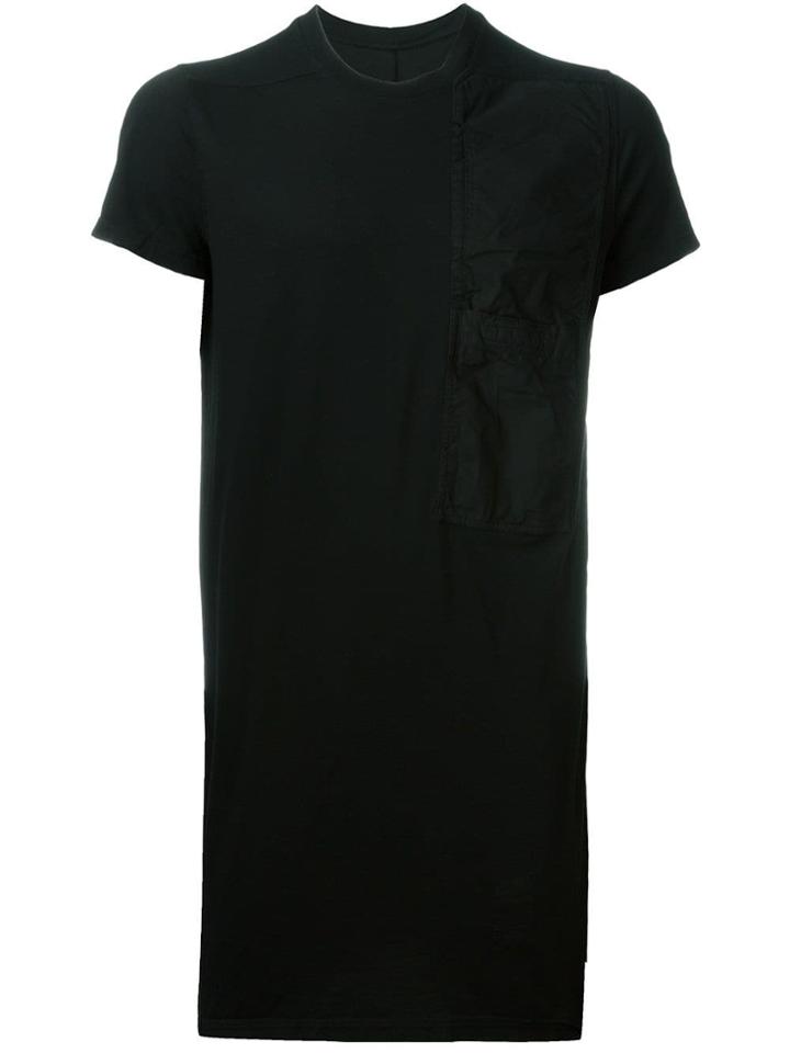 Rick Owens Drkshdw Patch Pocket T-shirt - Black