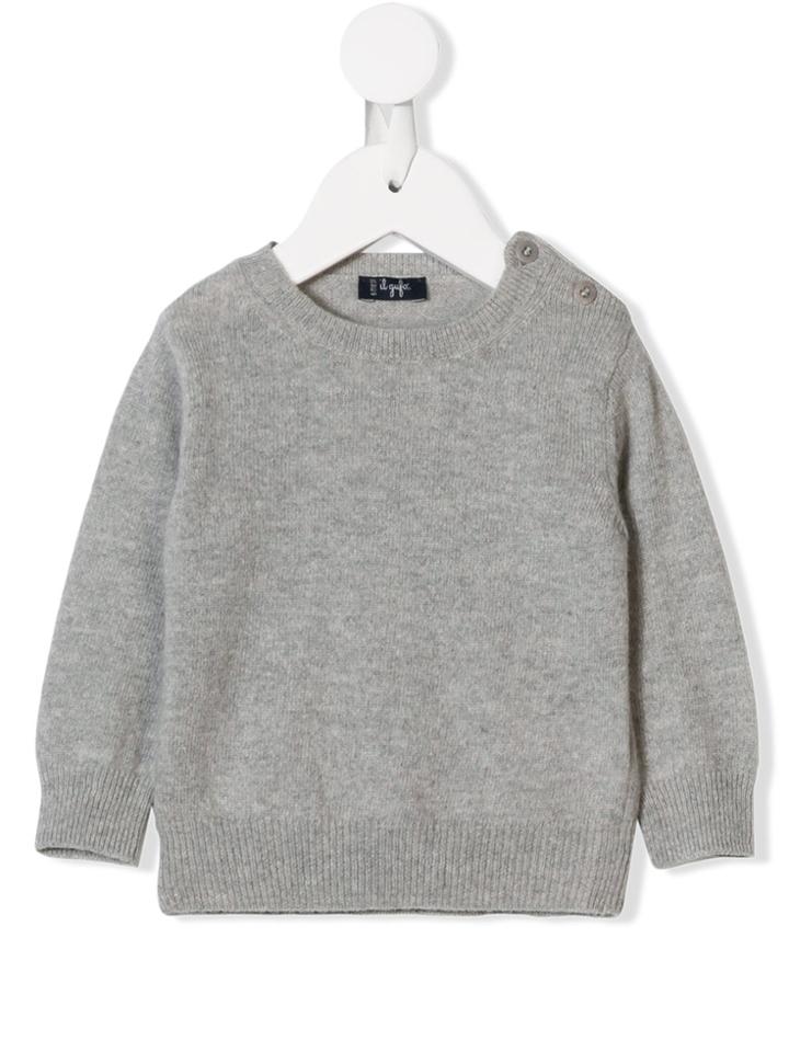 Il Gufo Loose Fitted Sweater - Grey