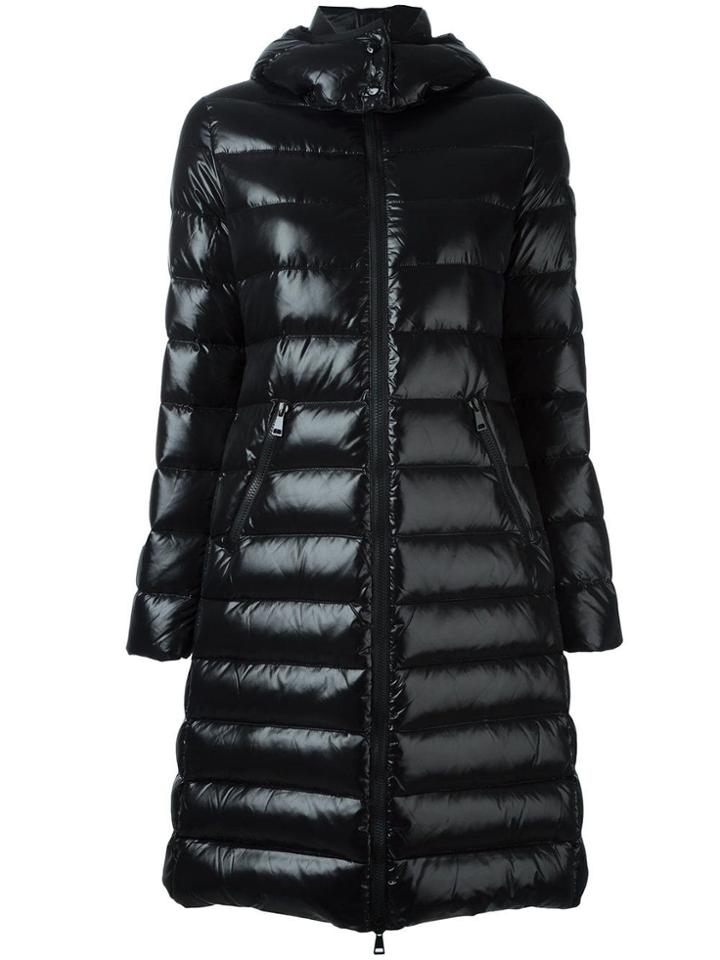 Moncler 'moka' Padded Coat - Black