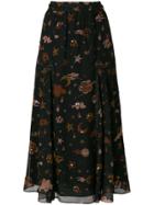 Lost & Found Ria Dunn Buttoned Wrap Skirt - White