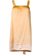 Raquel Allegra Gradient Effect Mini Dress - Yellow