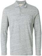 Bellerose Long Sleeved Polo Shirt - Grey