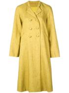 Rosie Assoulin Double Breasted Coat - Green