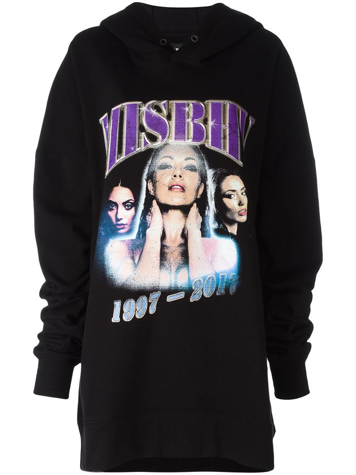 Misbhv 'rest In Pieces' Hoodie, Women's, Size: Small, Black, Cotton/polyamide