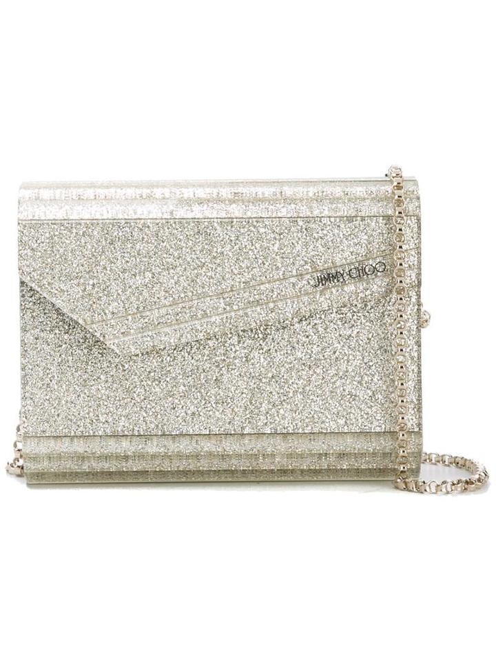 Candy Clutch, Women's, Nude/neutrals, Acrylic, Jimmy Choo