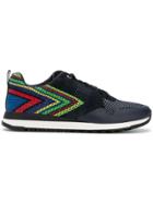 Ps By Paul Smith Chevron Rainbow Sneakers - Blue