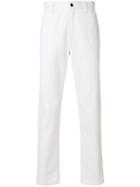 Fendi Embellished Straight Leg Jeans - White