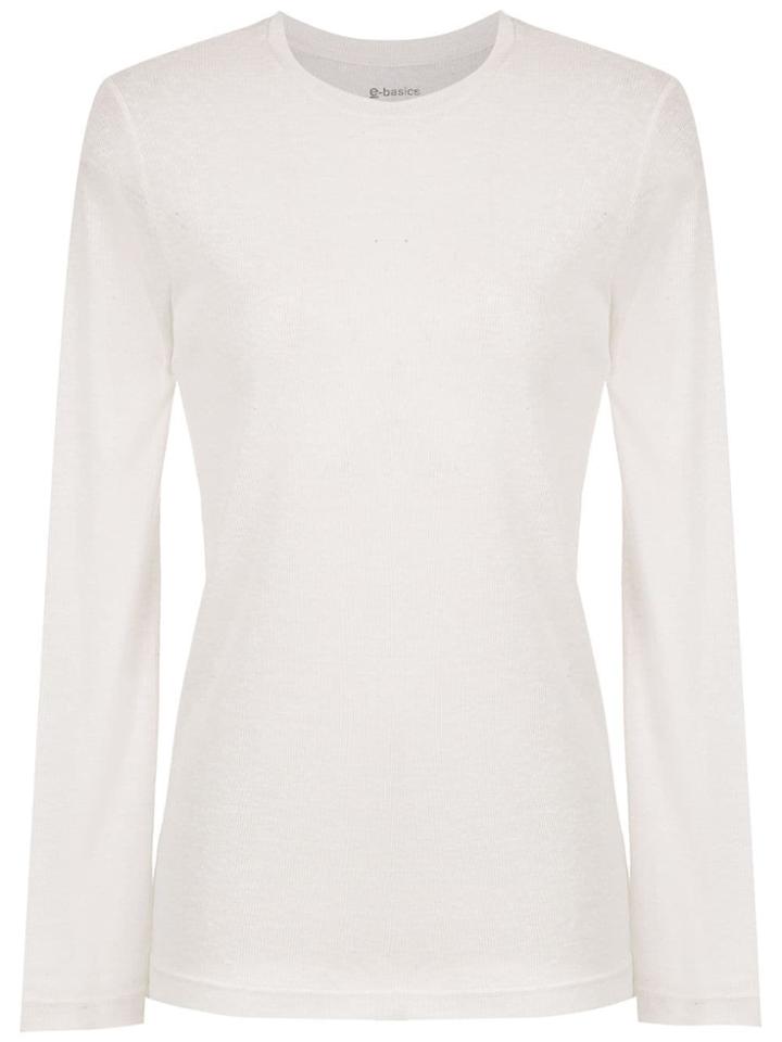 Osklen Long Sleeved Top - White
