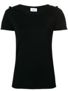 Barrie Romantic Timeless Cashmere Top - Black