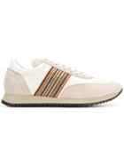 Paul Smith Striped Strap Sneakers - Nude & Neutrals