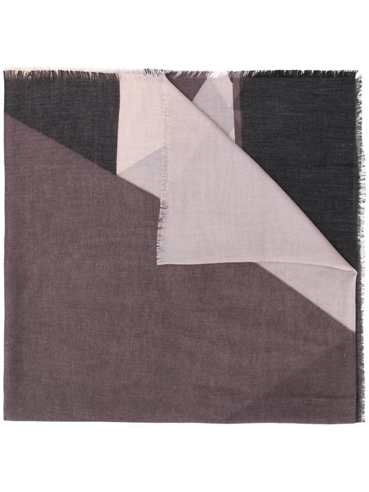 Liu Jo Graphic Patterned Scarf - Black