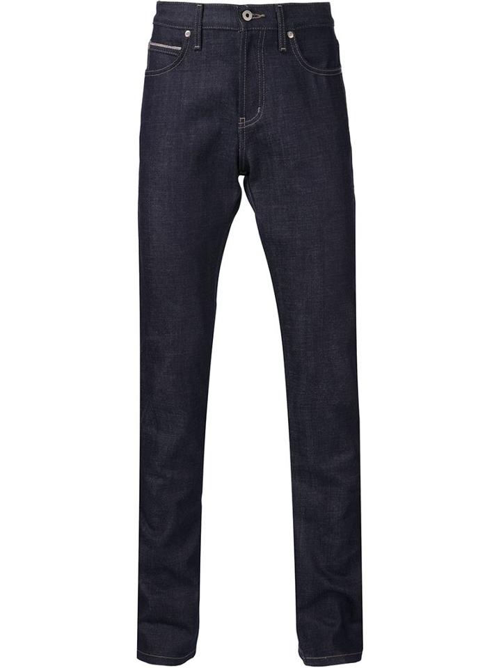 Naked And Famous Slim Fit Jeans, Men's, Size: 34, Blue, Cotton