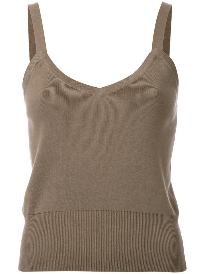Cityshop Knit Top, Women's, Brown, Cupro