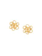 Chanel Vintage Chanel Vintage Cc Logos Earrings - Gold