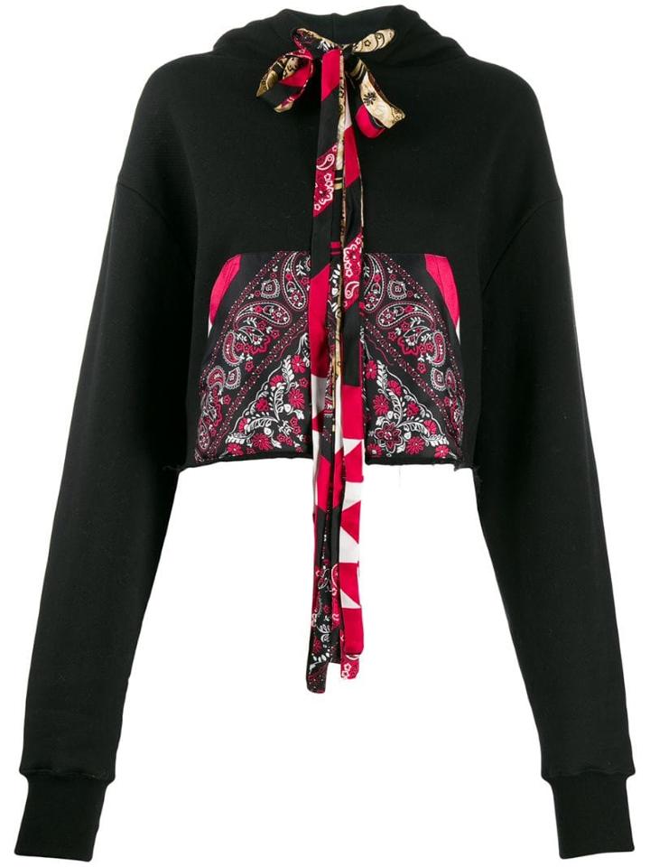 Alanui Sik Pocket Hoodie - Black