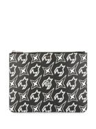 Givenchy Printed Clutch - Black