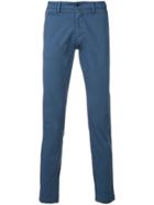 Briglia 1949 Slim-fit Chino Trousers - Blue