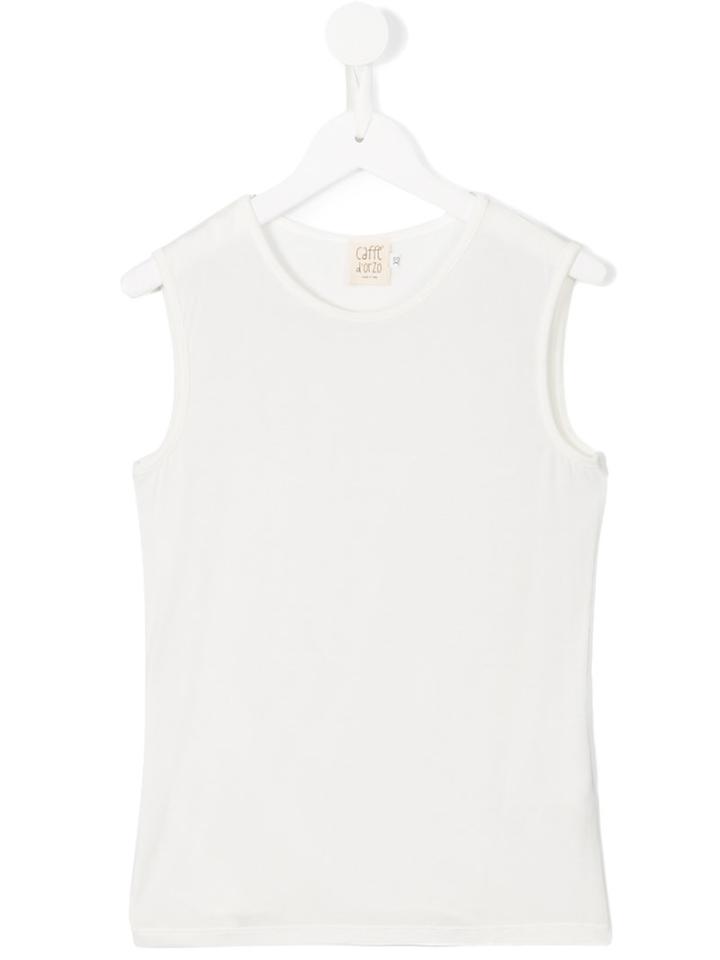 Caffe' D'orzo Greta Tank Top, Girl's, Size: 14 Yrs, White