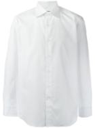 Canali Classic Shirt, Men's, Size: 41, White, Cotton