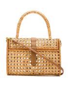 Serpui Straw Mini Bag - Neutrals