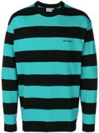 Carhartt Striped Sweatshirt - Green