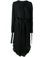 Calvin Klein Tie Fastened Dress - Black