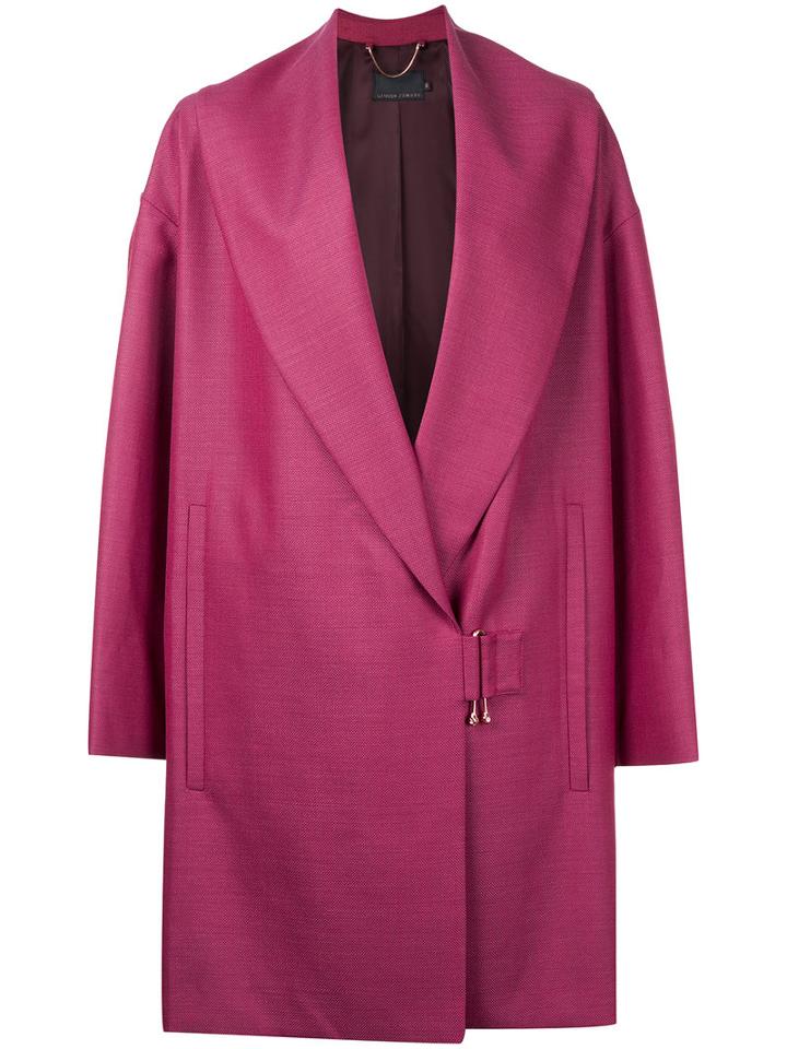 Ginger & Smart - Conviction Coat - Women - Polyester/wool - 8, Red, Polyester/wool