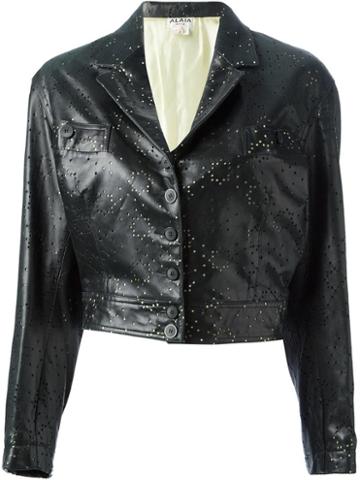 Alaa Vintage Perforated Jacket