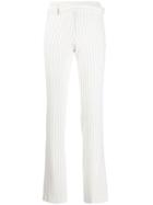 Federica Tosi Striped Trousers - White