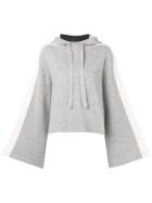 Zoe Jordan Alfaro Knit Hoodie - Grey