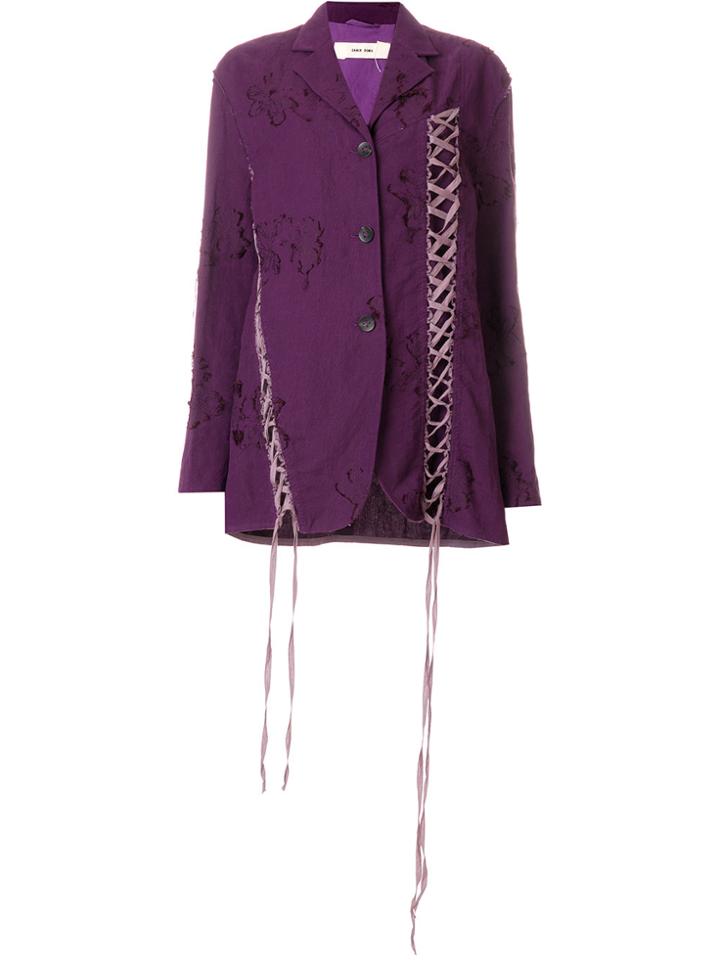 Damir Doma Jarn Jacket - Pink & Purple