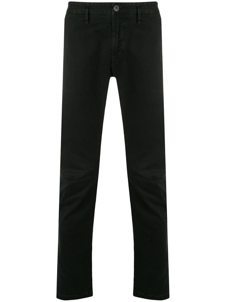 Stone Island Slim Fit Chinos - Black