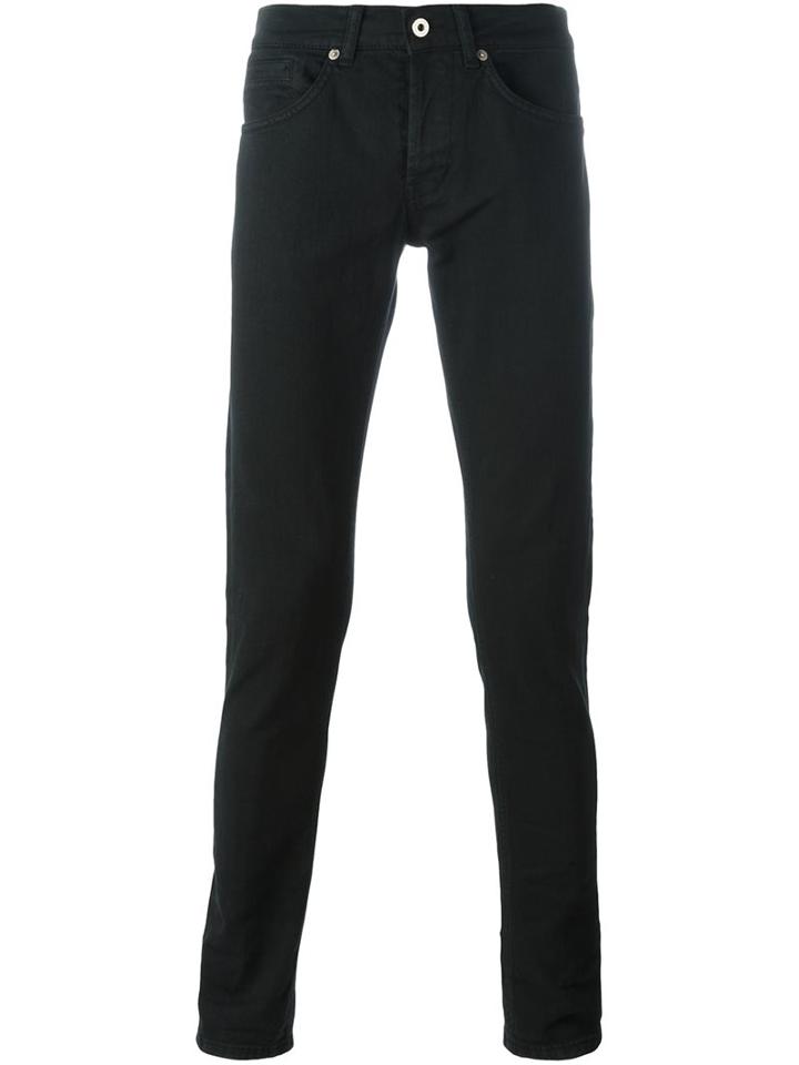 Dondup 'george' Jeans, Men's, Size: 30, Black, Cotton/spandex/elastane